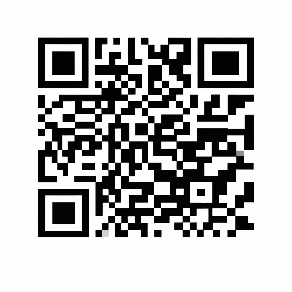 QR code linking to Floor Wizard Google Business Profile